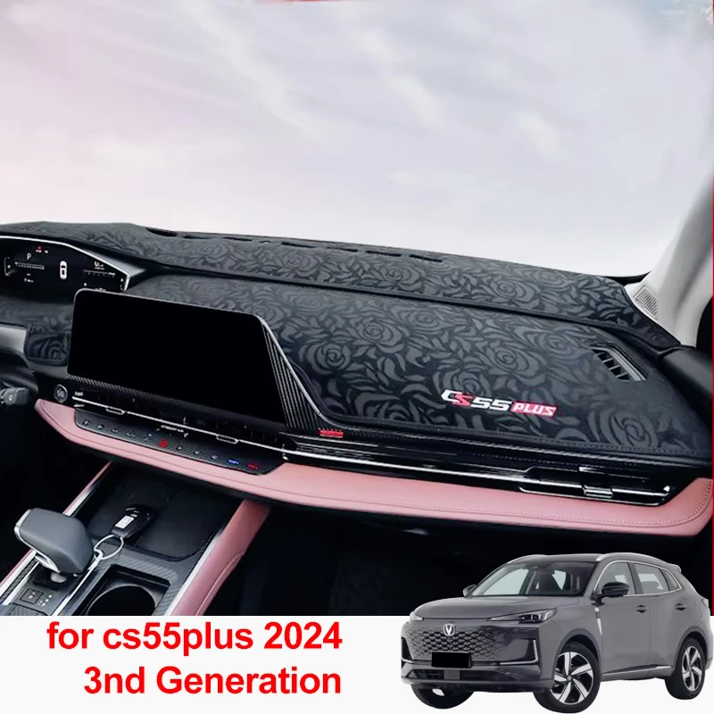 

Uni S 2pcs/set For Changan Cs55 Plus 2024 2025 (Third Generation Cs55plus) Instrument Panel Light Shielding Pad UNI-S