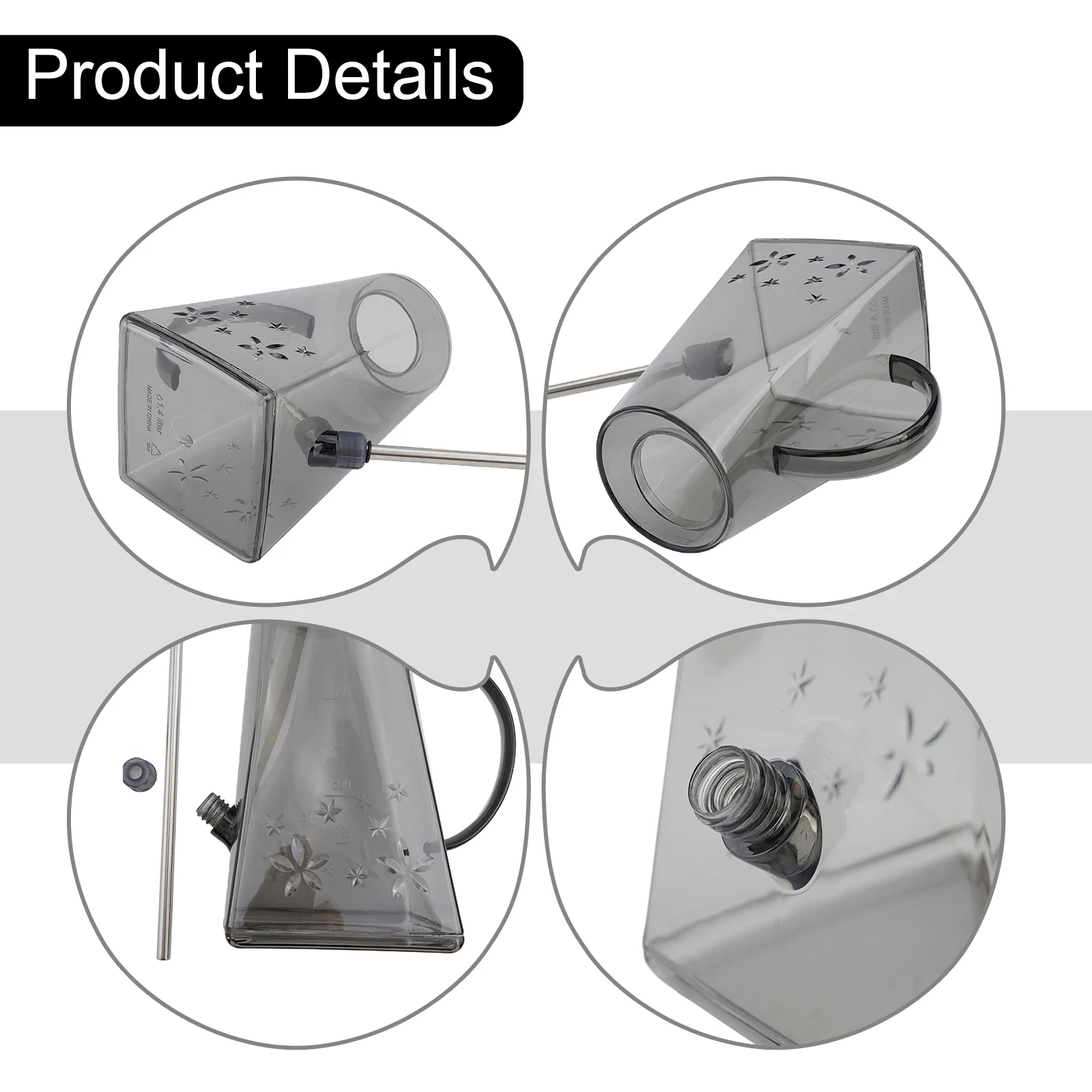 Capacity Long Spout Indoor Or Outdoor Indoor Or Outdoor Keywords Plastic Long Lasting Strong Transparent Capacity