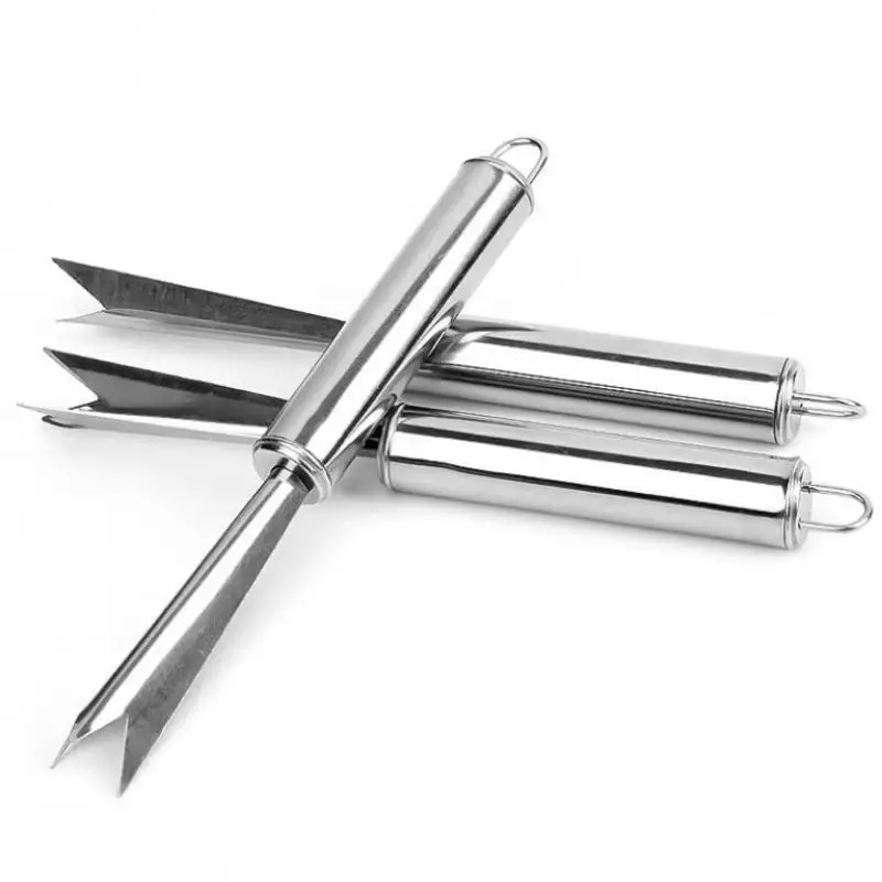Stainless Steel Pineapple Eye Peeler Shovel With Sharp Tip And Rust Resistant Handle Perfect For Home Kitchen Fruit Cutting Use