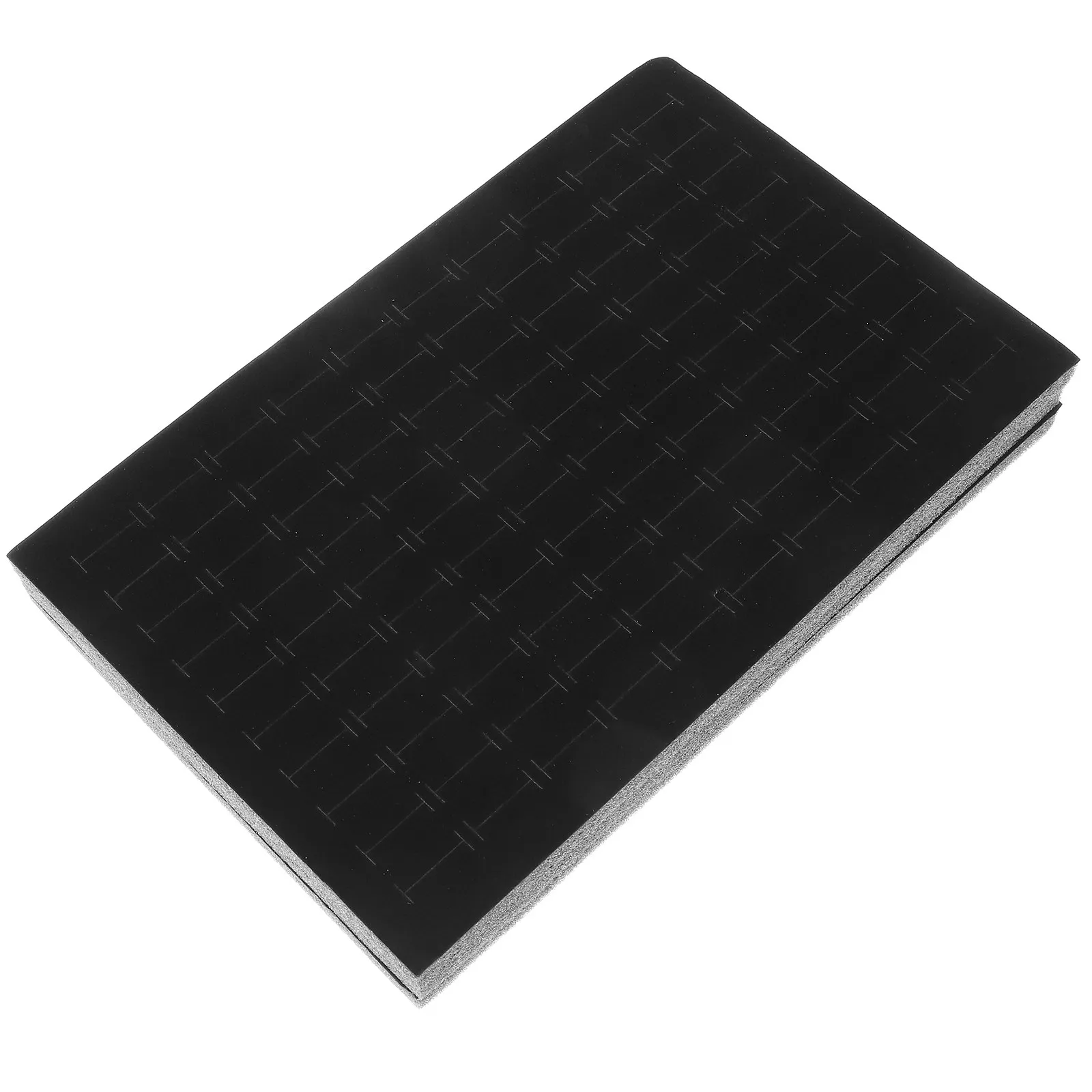 3Pcs Jewelry Insert Sponge Pad Ring Earring Holder Display Tray Foam Liner for Jewelry Box Showcase Custom Fit Protective