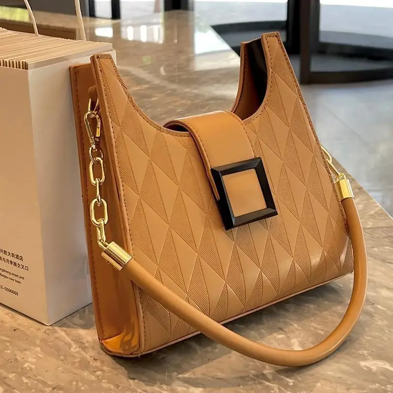 

Women's Stylish Minimalist Vintage Crossbody Bag - Compact Portable Shopping Shoulder/Handbag