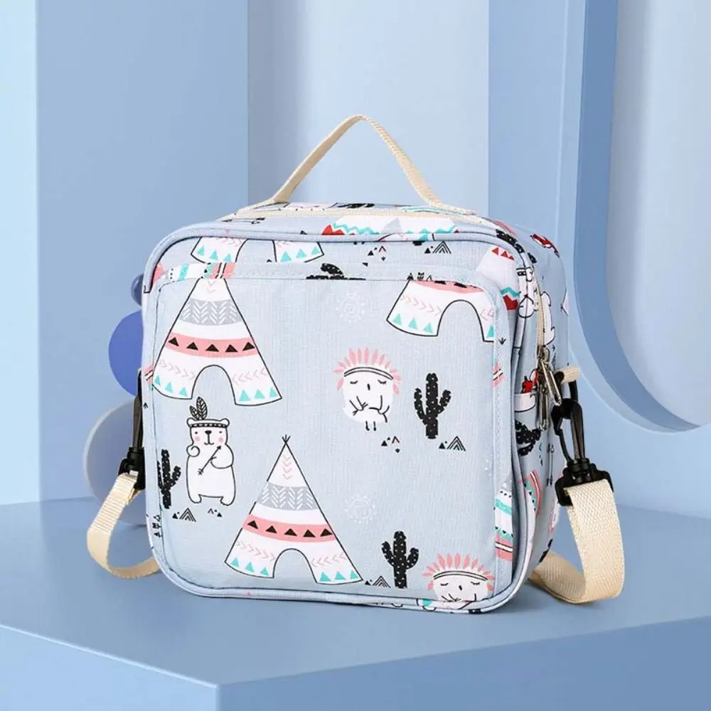 Zachte Luier Opbergtas Dikker Nylon Mama Vervoer Organisator Grote Capaciteit Anti-splash Water Kinderwagen Hangende Tas
