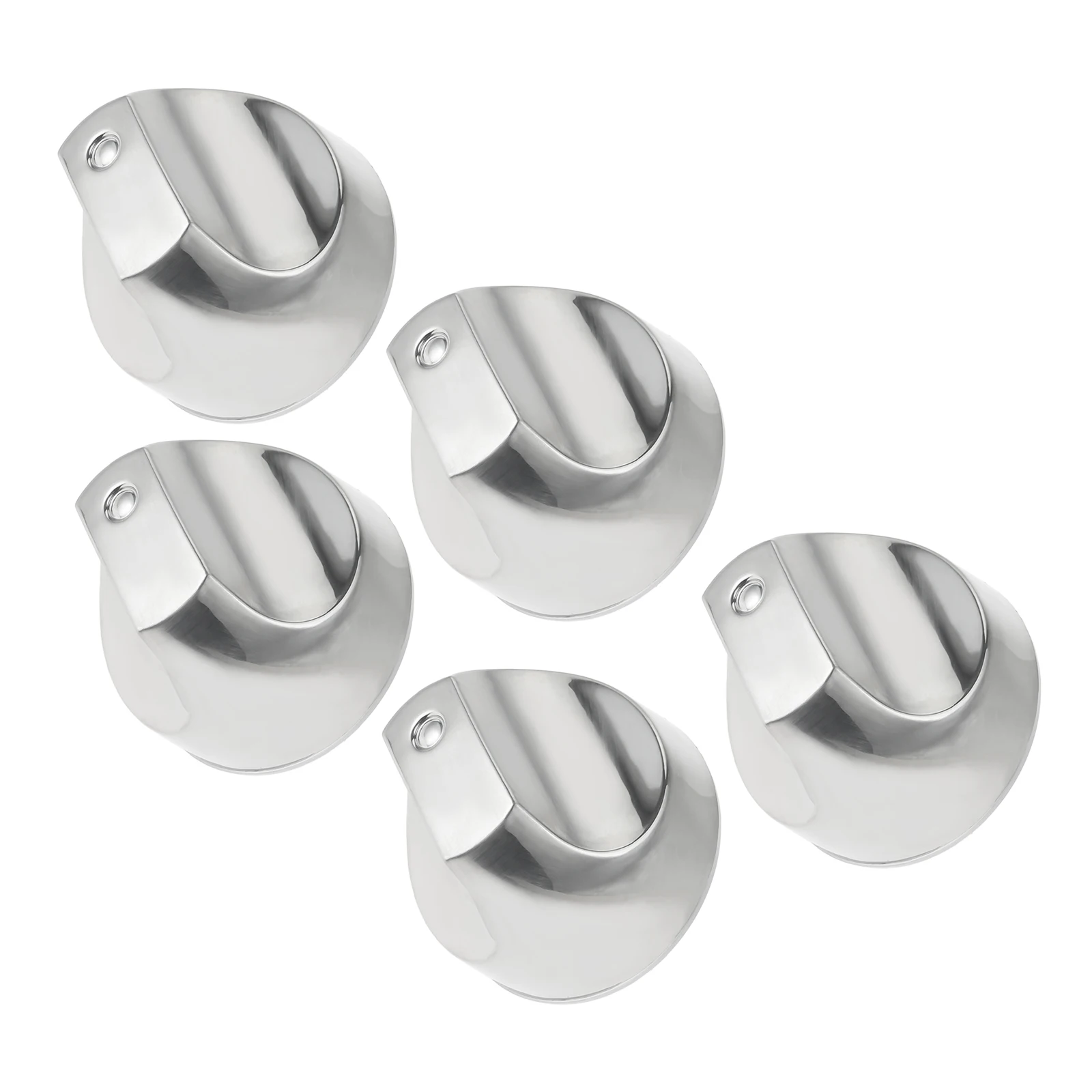 

5pcs Replace WB03X32194 WB03T10329 Burner Control Dial Stainless Steel Knob for GE Cafe Series Gas Stove WB03X25889, AP5985157