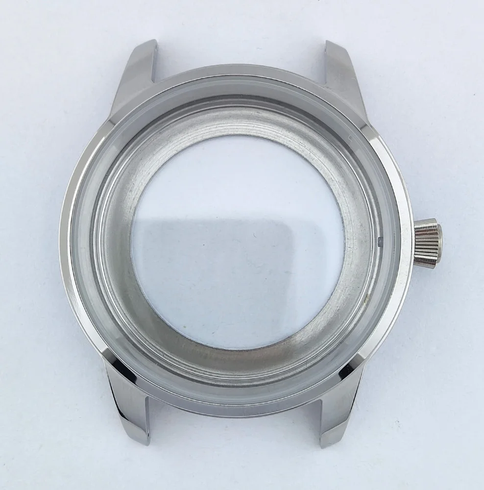 40.5mm Case NH35 Case NH38 Watch Case NH38 Case Stainless Steel Sapphire Glass Waterproof Case Suitable For NH35/36/38 Movement