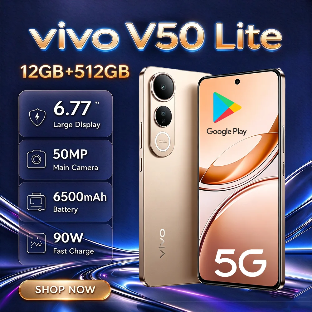 NEW Unlocked 5G Smartphone VIVO V50Lite  6.77