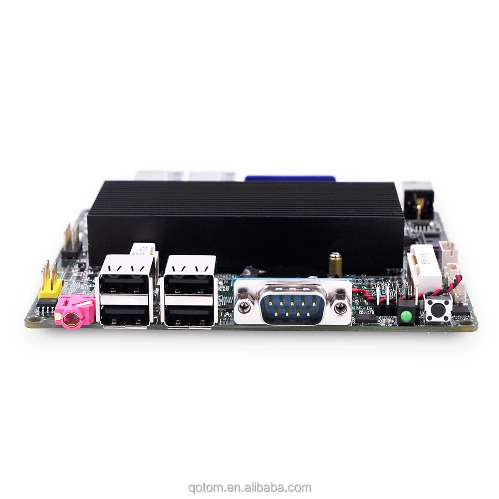 لوحة LAN Mini ITX مزدوجة 12 * 12 سم لوحة رئيسية لسطح المكتب ثنائية النواة بدون مروحة X86 #6