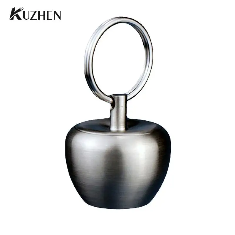 Stainless Steel Waterproof Medicine Pill Case Mini Apple Pill Box Vitamins Capsules Container For Tablets Outdoor First Aid Tool