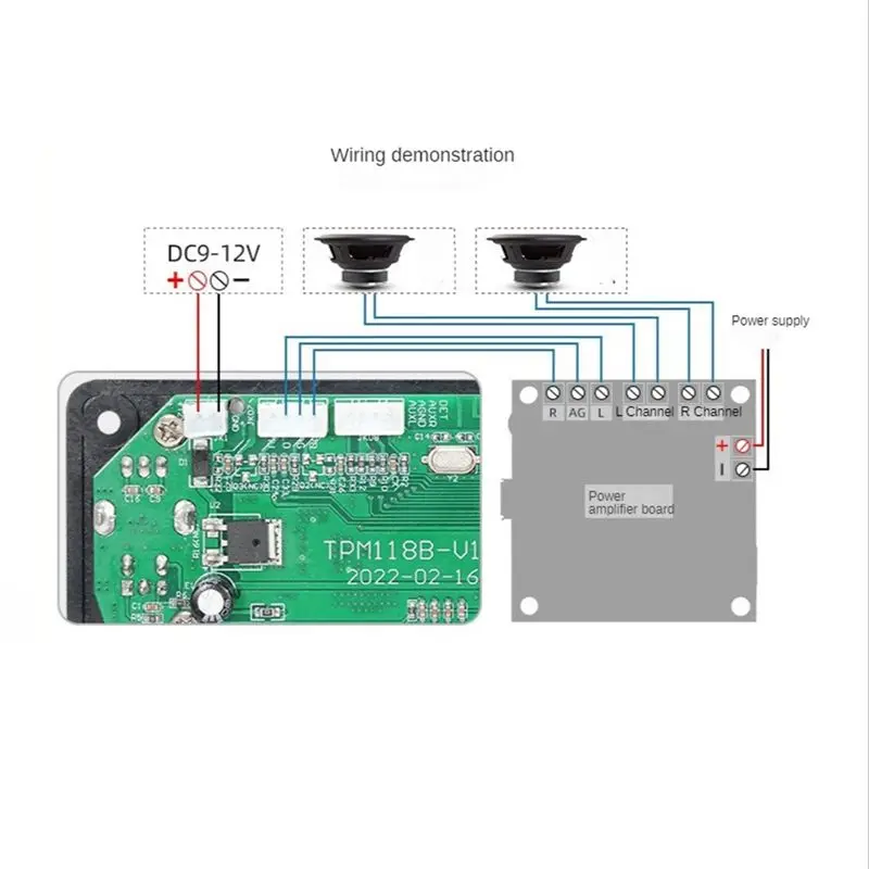 【SPECIAL OFFER】TPM118B Digital Audio Player MP3 Decoder Board High Quality Portable MP3 Player Module with Bluetooth and FM Radi