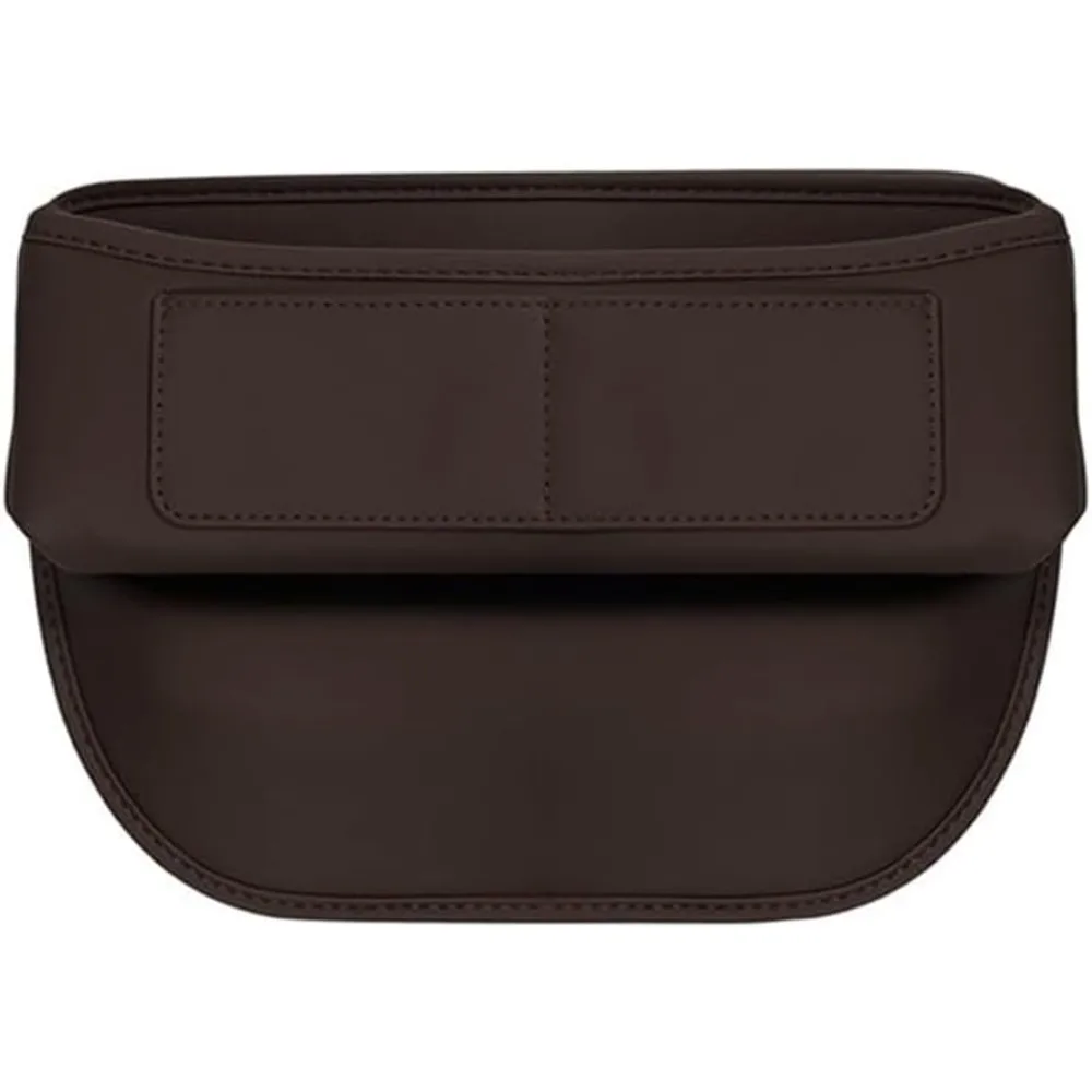 

universal car seat gap storage box universal car seat crevice storage box slit gap filler for vehicle organize and storage(brow