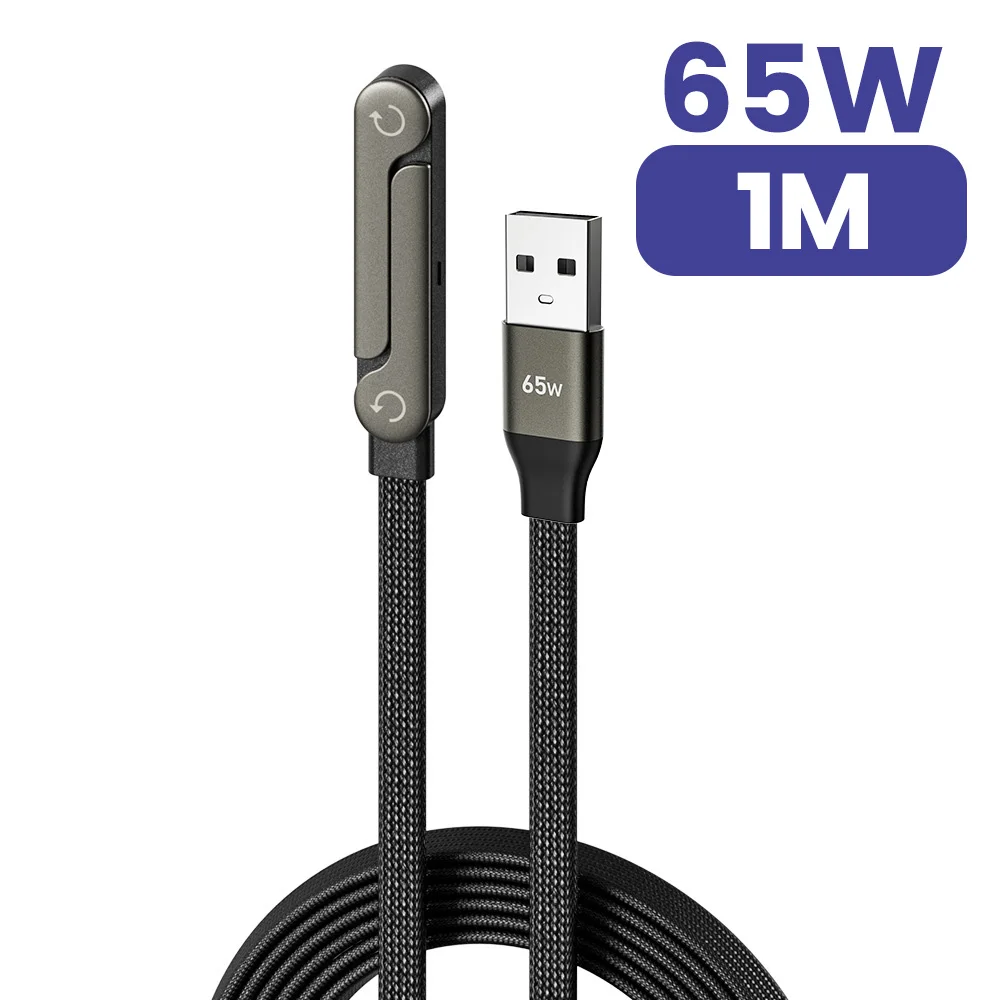 240W Elleboog USB Type C naar USB C-kabel PD Snelle oplaadkabel Type C Draad Telefoonstandaard voor iPhone 17 16 15 Xiaomi Samsung Huawei