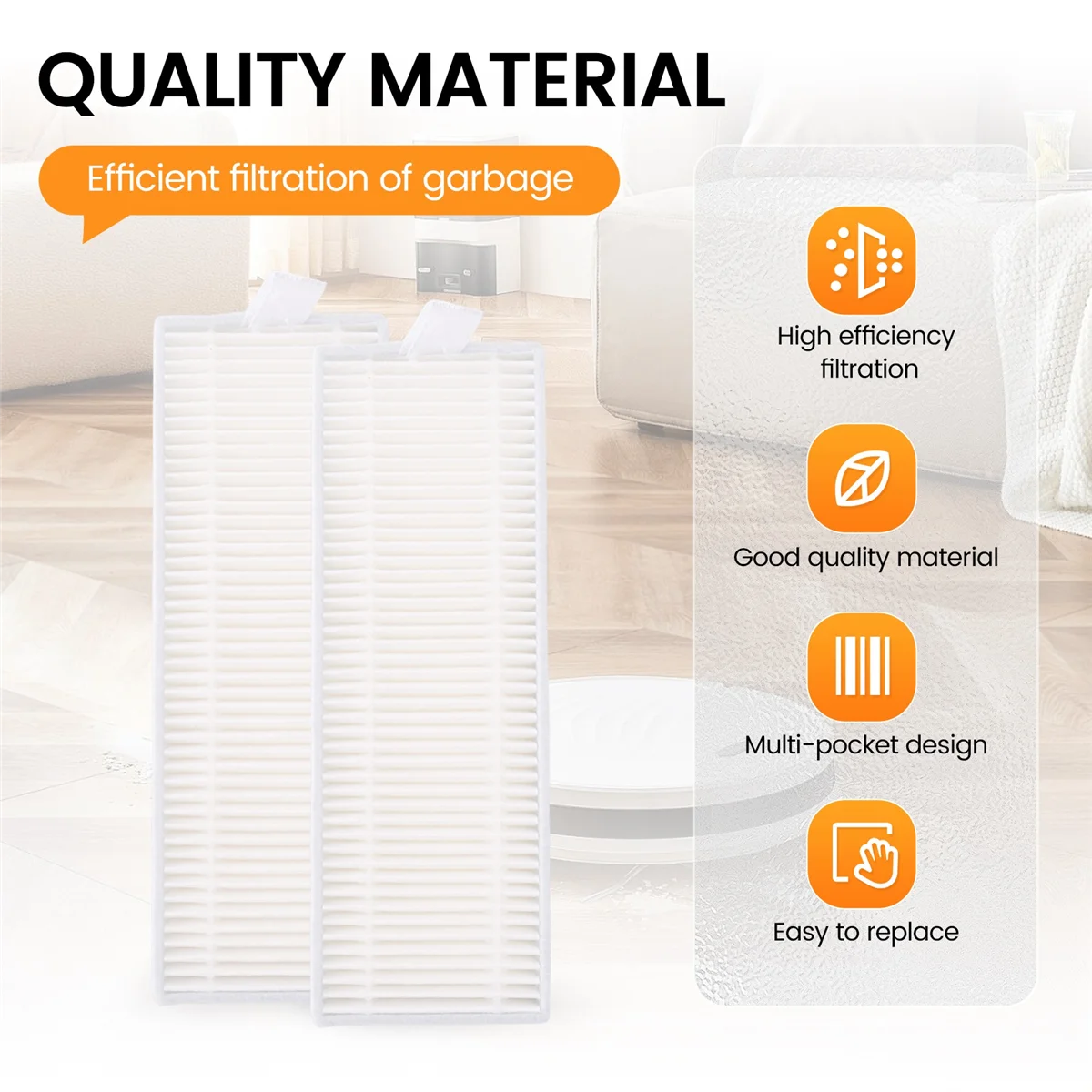 ใหม่สําหรับ 360 เครื่องดูดฝุ่นหุ่นยนต์ S10 X100 Max อะไหล่ทดแทนอุปกรณ์เสริมแปรงหลักแปรงด้านข้าง Hepa Filter