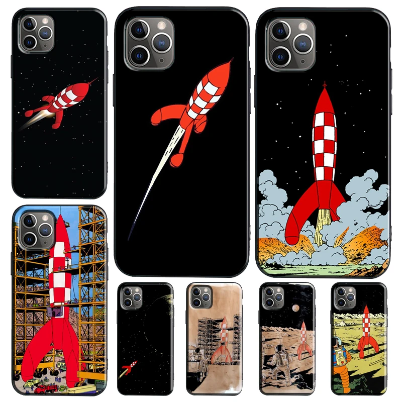 Cartoon Rocket Case For Xiaomi 15 Ultra 15T 13T 14T 17 Pro Max POCO F8 Ultra F5 F6 F7 X7 X5 X6 X8 Pro Funda