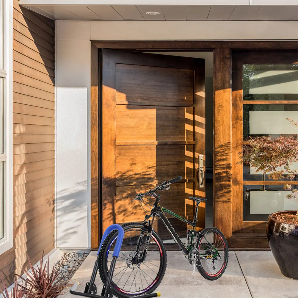 

2Pcs Bike Floor Stand Durable Balance Bike Holder Indoor Outdoor Garage Storage Rack for Bikes