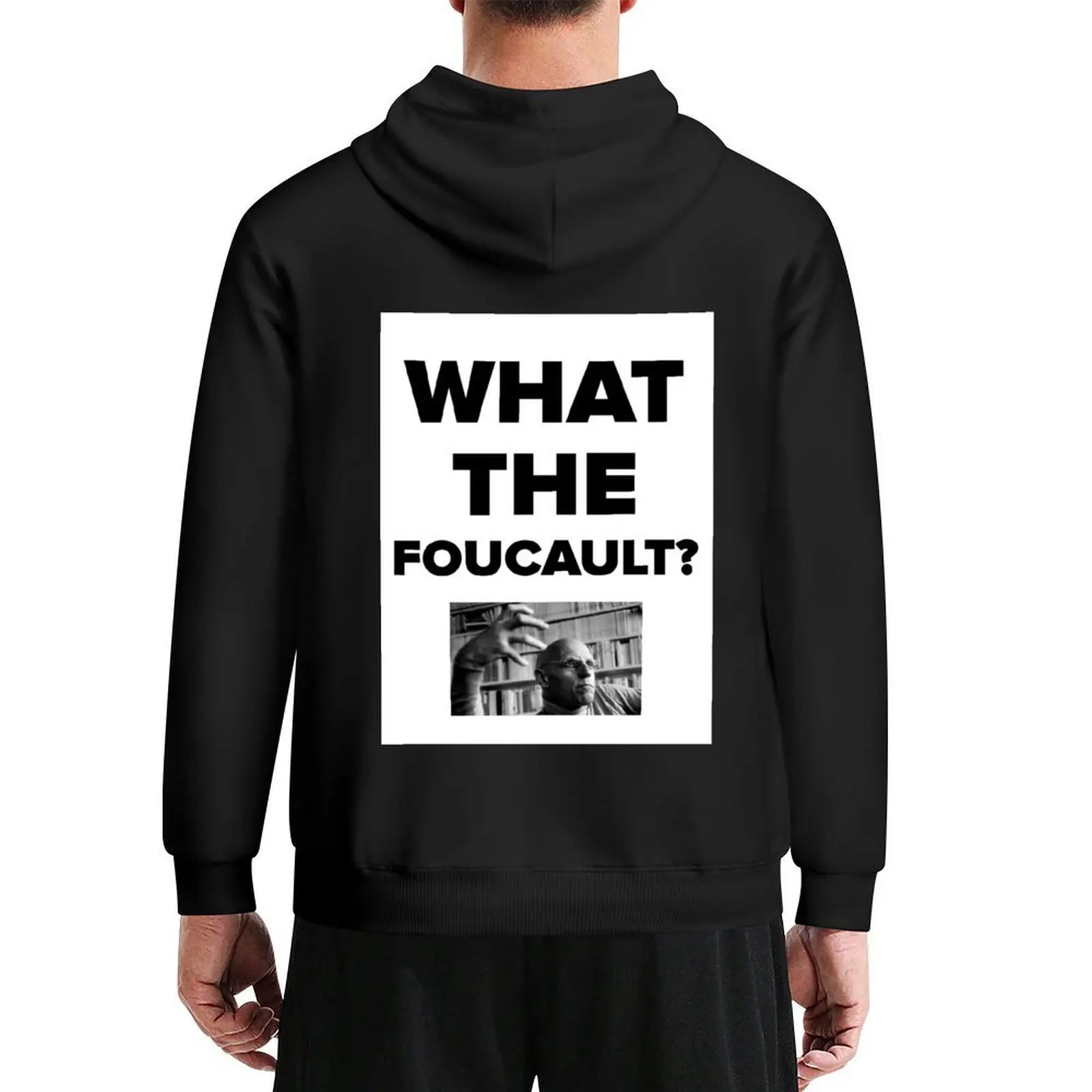 

What the Foucault Hoodie autumn new products japanese style men's sweat-shirt male clothes man hoodie