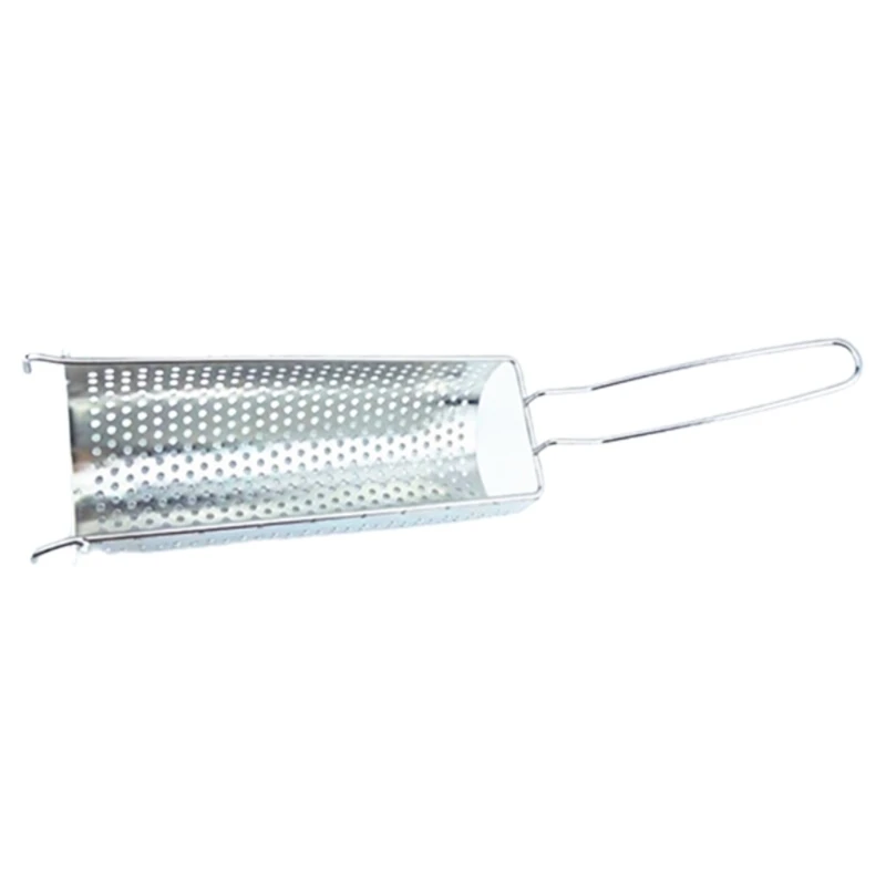 Stainless Steel Fried Baskets Long Fry Potato Chip Container Best for French Fries Potato Chip Kitchen Gadgets