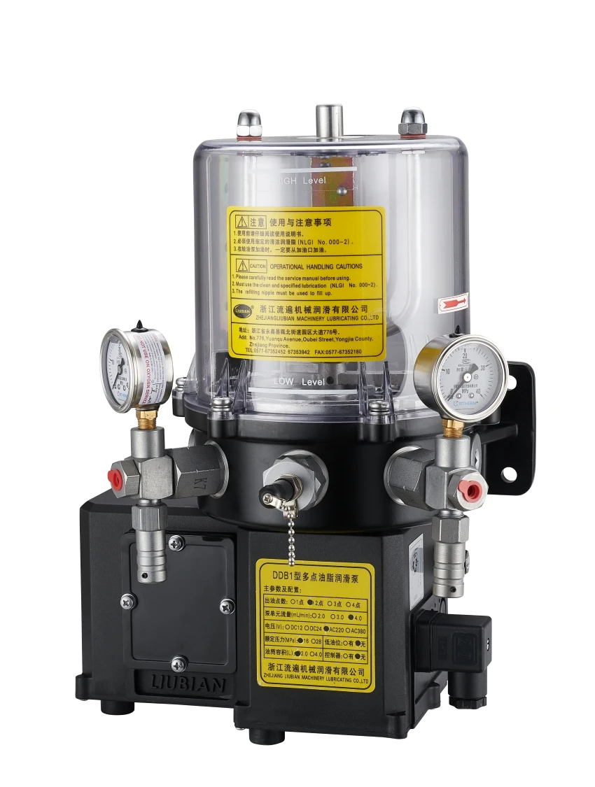 High-quality DC24 AC220 Customizable Multi-Point Lubricating Grease Pump High Pressure Fully Automatic Control Explosion-Proof