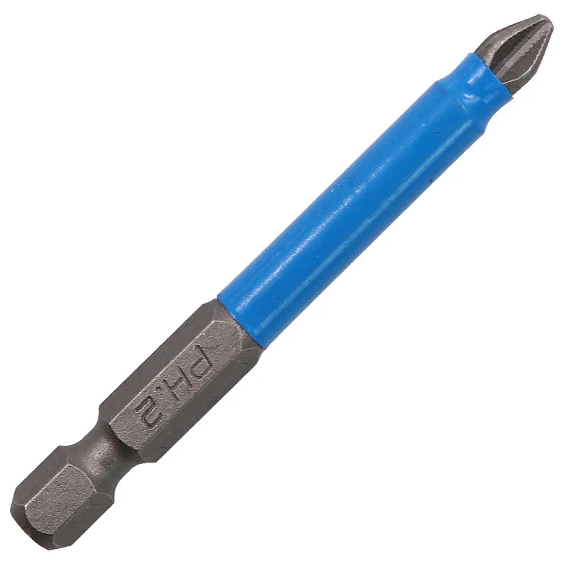 

Magnetic PH2 Anti-Slip Long Reach Electric Screwdriver Bits 1/4" Hex Shank Fits Exactness Single Phillips Cross Hand Power Tools