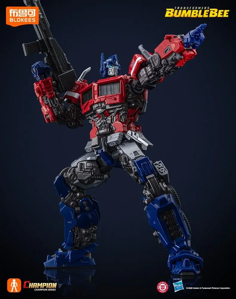 Original Blokees Champion Class Movie 6 Transformers Bumblebee Movie Optimus Prime Bumblebee Zusammengebautes Actionfiguren-Modell-Set – Detail 3