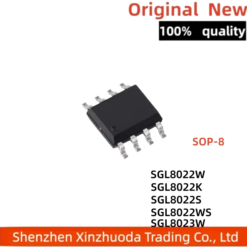 10 pieces of whiteboard SGL8022W SGL8022K SGL8022WS SGL8022S SGL8023W SOP-8 LED dimming touch chip