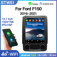12.1 Inch Android14 Car Radio For Ford F150 F-150 2016-2021 Multimedia Player GPS Navigation Head Stereo Video Autoradio Carplay