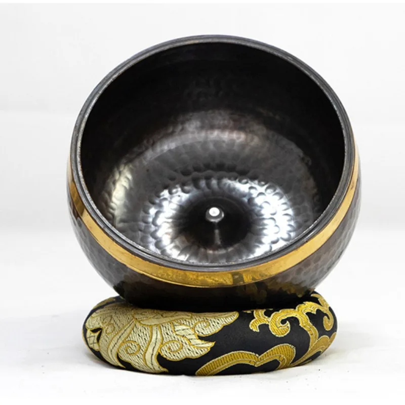 Lingasong Bowl Nepalese Manual Yoga Meditation Bronze Luxury Singing Bowls Alms Musical Percussion Instruments Sound Bowl