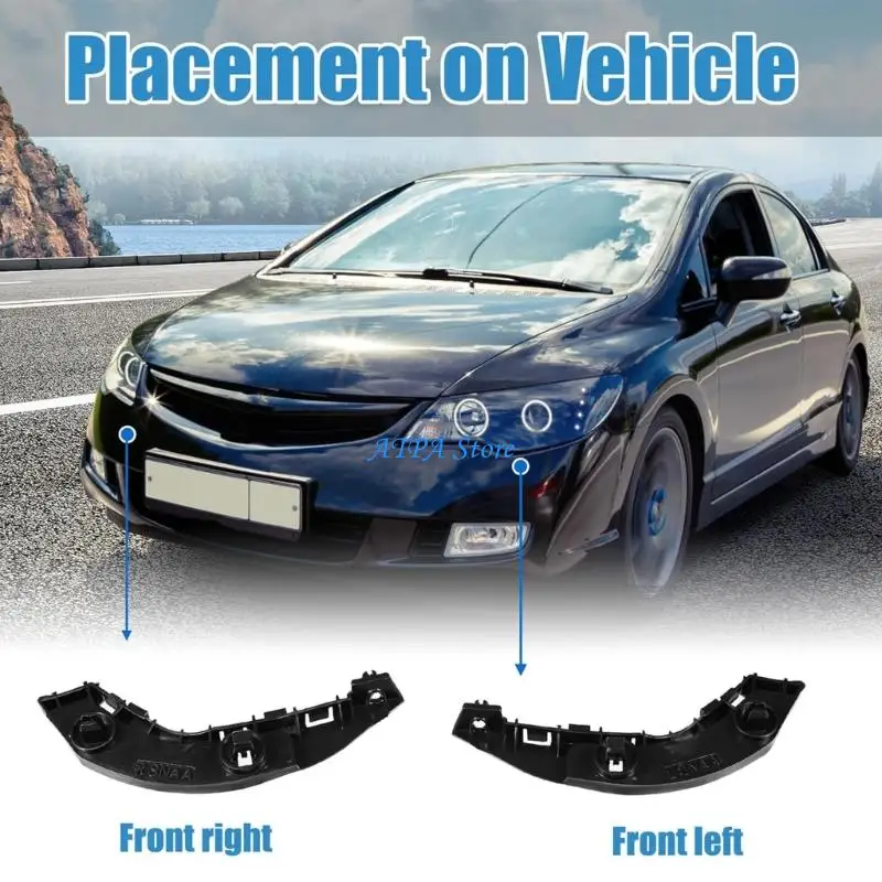 

U13C Bumper Support Bracket 71198-SNA-A01 71198SNAA02 Car Front Bumper Retainer Holder Bracket Support for 06-11 71193SNAA02