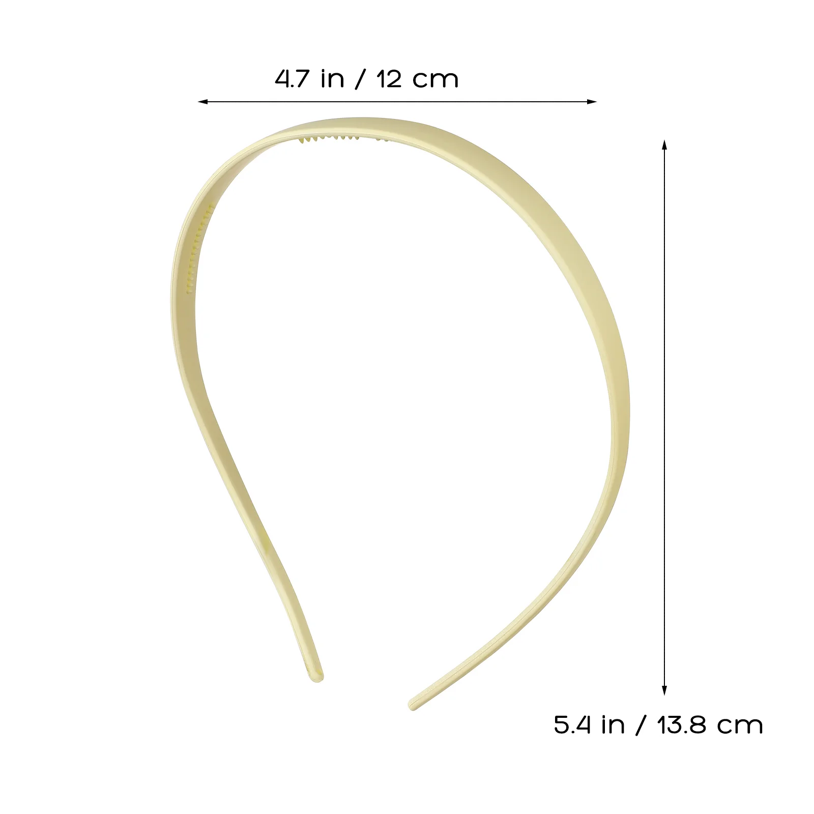 

6 шт. повязки на голову для очков, нескользящие эластичные повязки для волос для женщин и девочек, тонкий пластик для набора повязок на голову