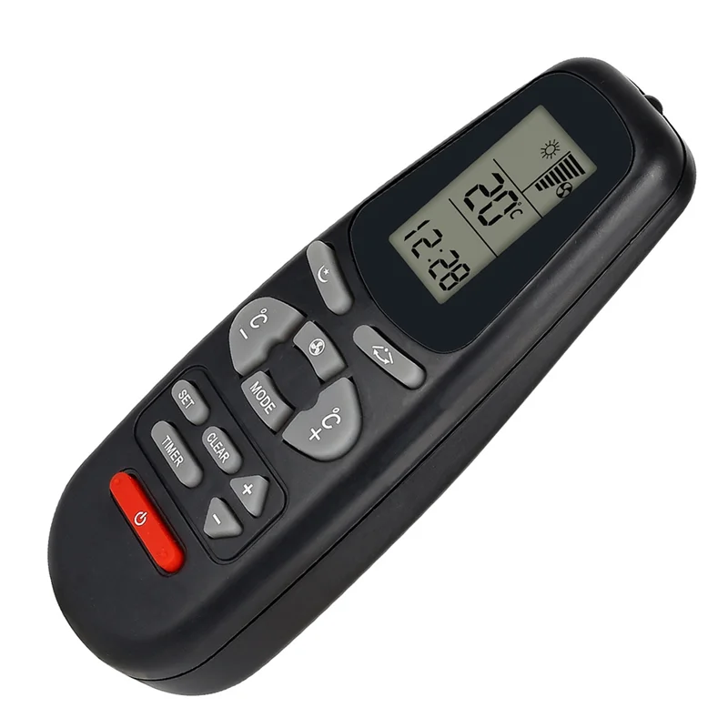 Klimaanlagen-Fernbedienung, geeignet für AUX AUX3 YKR-C 01E KT-AX3 AX1 AX4 Fernbedienung, englische Version