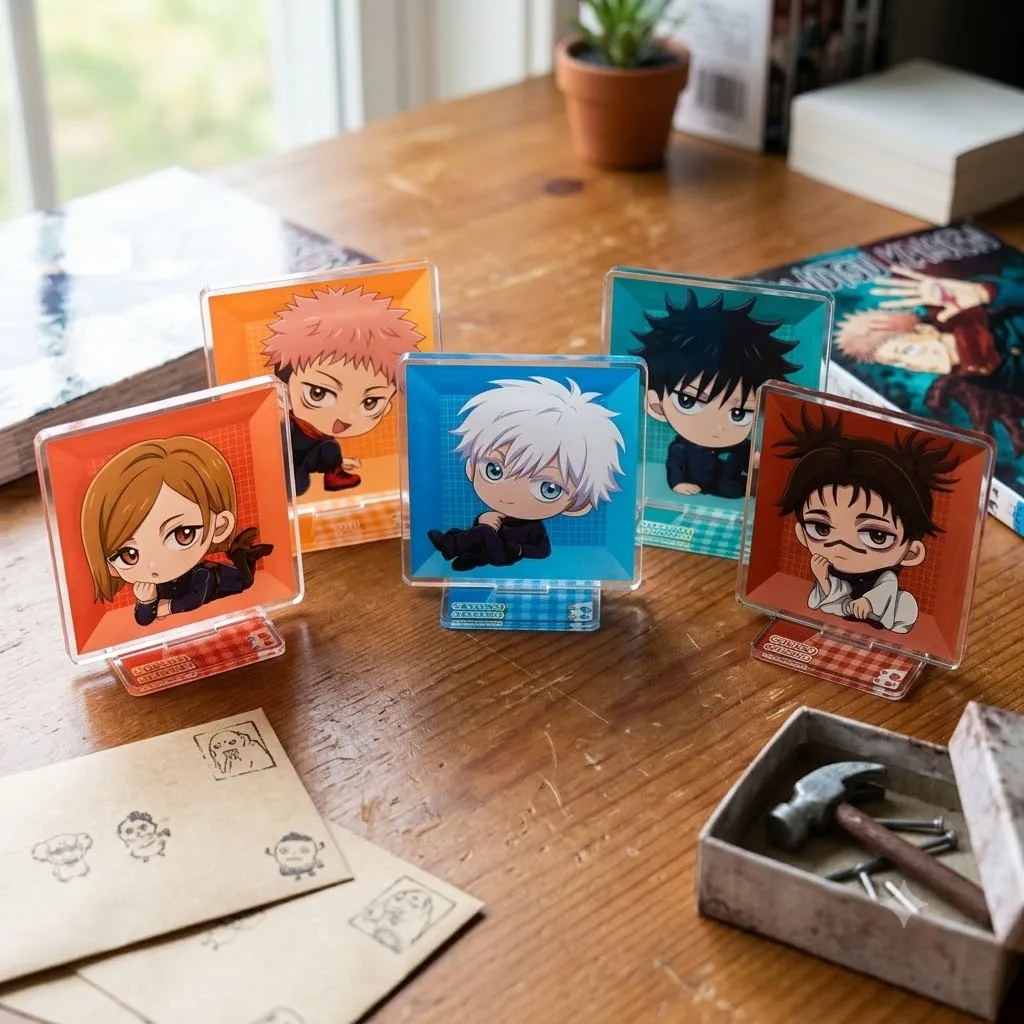 Anime JJK Acrylic Stand Keychain Nice Birthday Gift Call Of The Night Table‑top Decor Goods