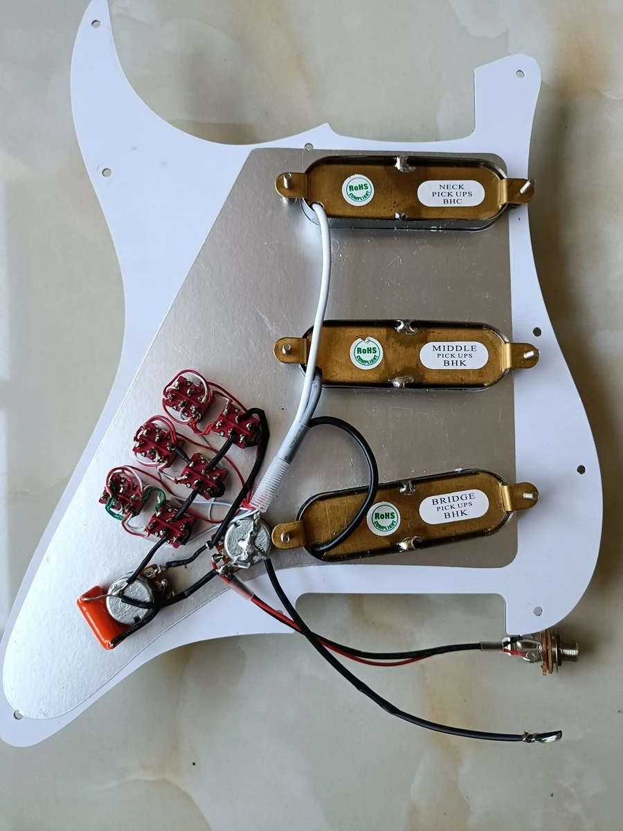 سلك يحرق لندن خمر البسيطة ثلاثي سونيك ألنيكو التقاطات قطع واحدة التبديل 1 مجموعة الغيتار الأسلاك تسخير