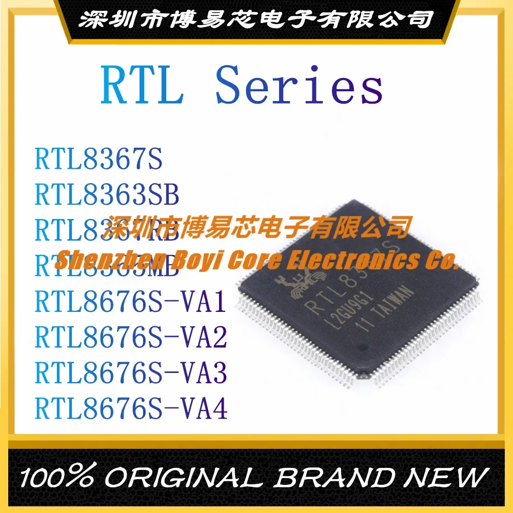 

RTL8367S RTL8363SB RTL8367RB RTL8365MB RTL8676S VA1 VA2 VA3 VA4 VC CG VB LQFP-128 Genuine