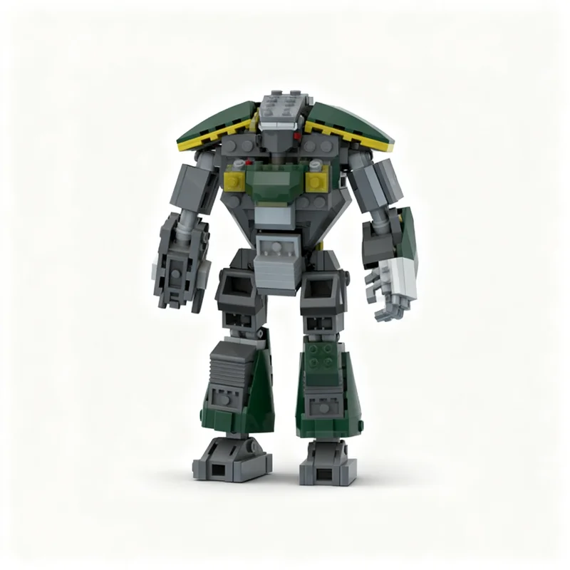 246pcs MOC Exo Force Cyclone Defender Model Building Christmas Gifts Blocks Architecture DIY Creative Toy Idea Education