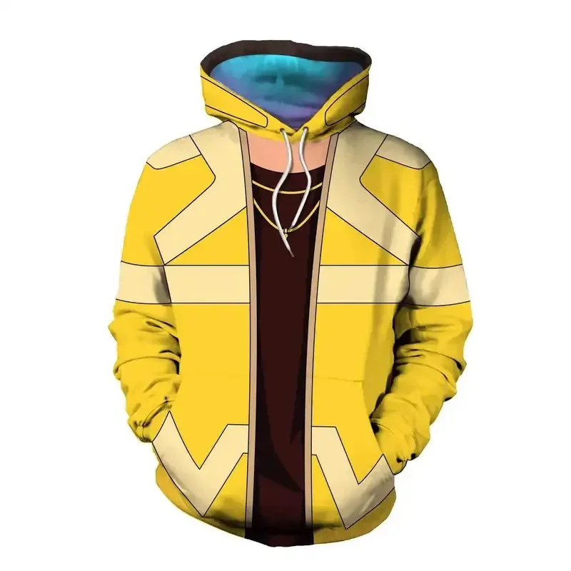 Anime David Martinez Cosplay Costume Outfits Jackets Cool Unisex Zipper Coat view 5