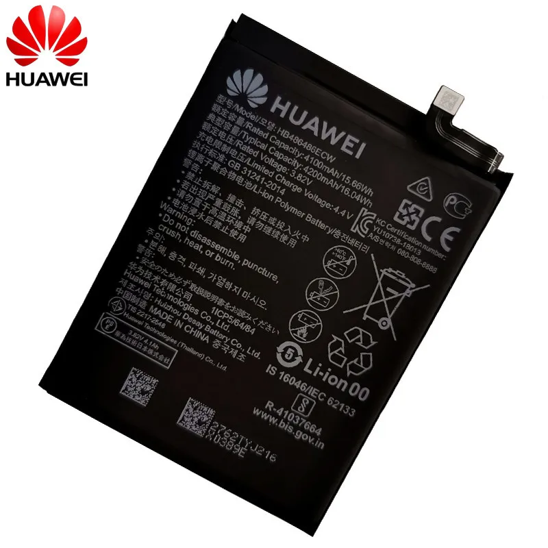 Batería de teléfono móvil HB486486ECW para Huawei P30 Pro Mate20 Pro Mate 20 Pro + herramientas, 2023 años, 100% original, 4200mAh