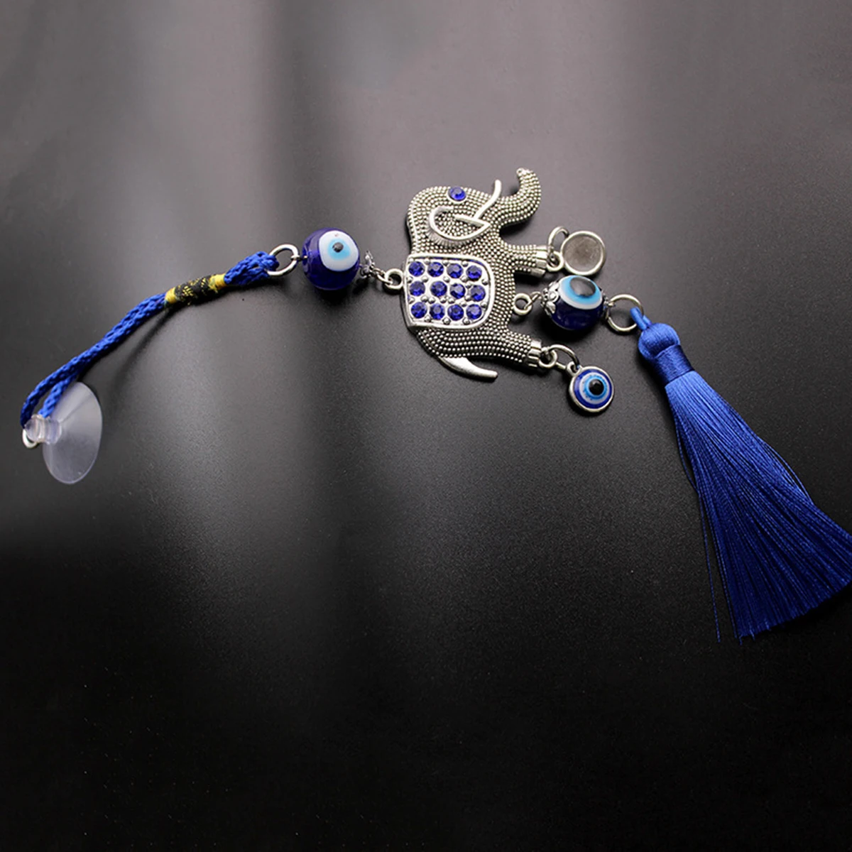 قلادة سيارة على شكل فيل مخصصة - مراجعة Car Accessories Evil Eye وسعره