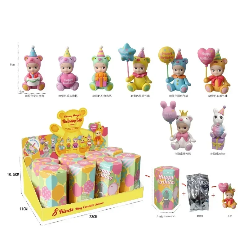 Genuine Sonny Angel Mini Figure Hippers Animal Easter Series Anime Figures Ornaments Dolls Children Gift Desktop Ornament