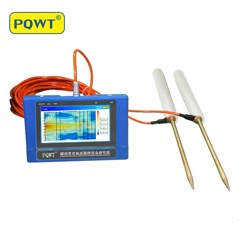 Aquifer detection machine handheld underground drinking water finder pqwt tc 300 water detector machine underground