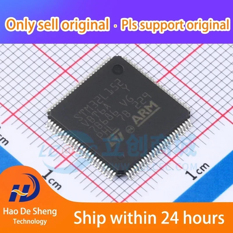 

10PCS/LOT STM32L152VBT6A LQFP-100 new original in stock