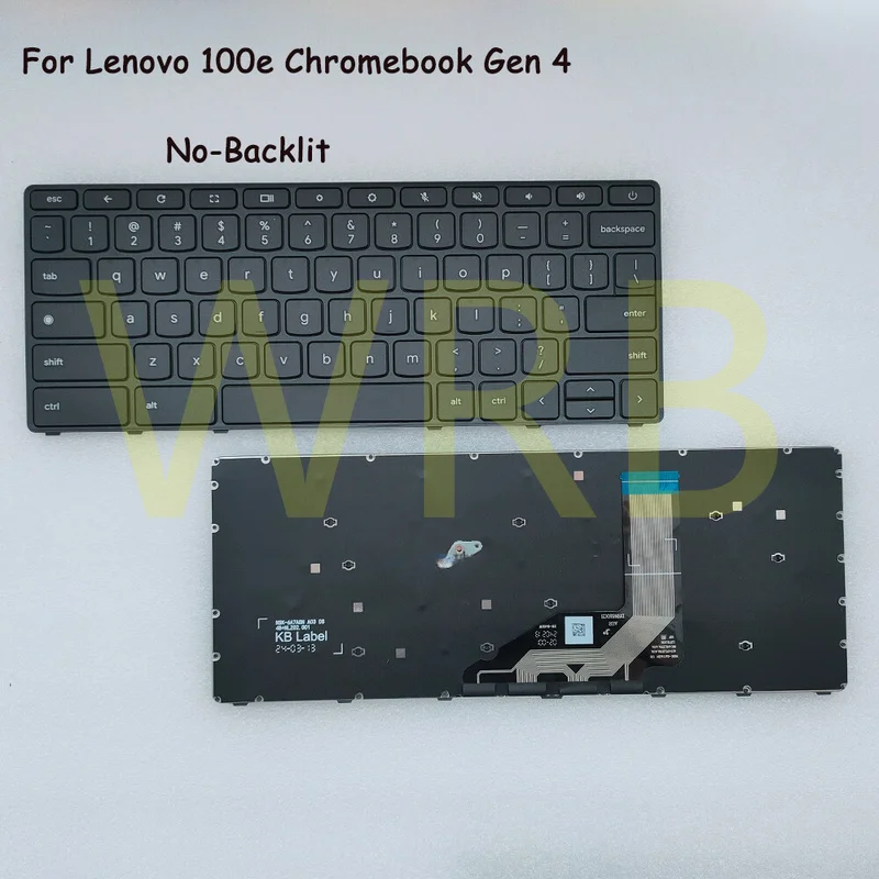 

Новая сменная клавиатура для Lenovo 100e Chromebook Gen 4, 5N21L43950, США