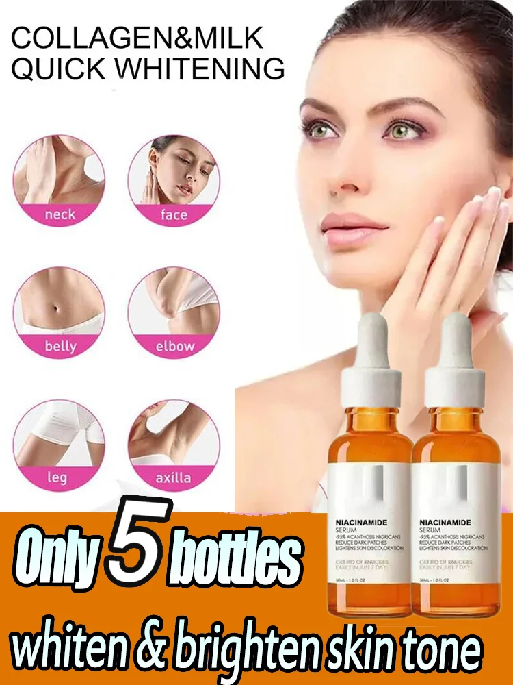 Krem wybielający do okolic intymnych Serum do ciała Rozjaśnij melaninę Pod pachami Biodra Wewnętrzne uda Rozjaśnianie Naprawa Pielęgnacja części intymnych