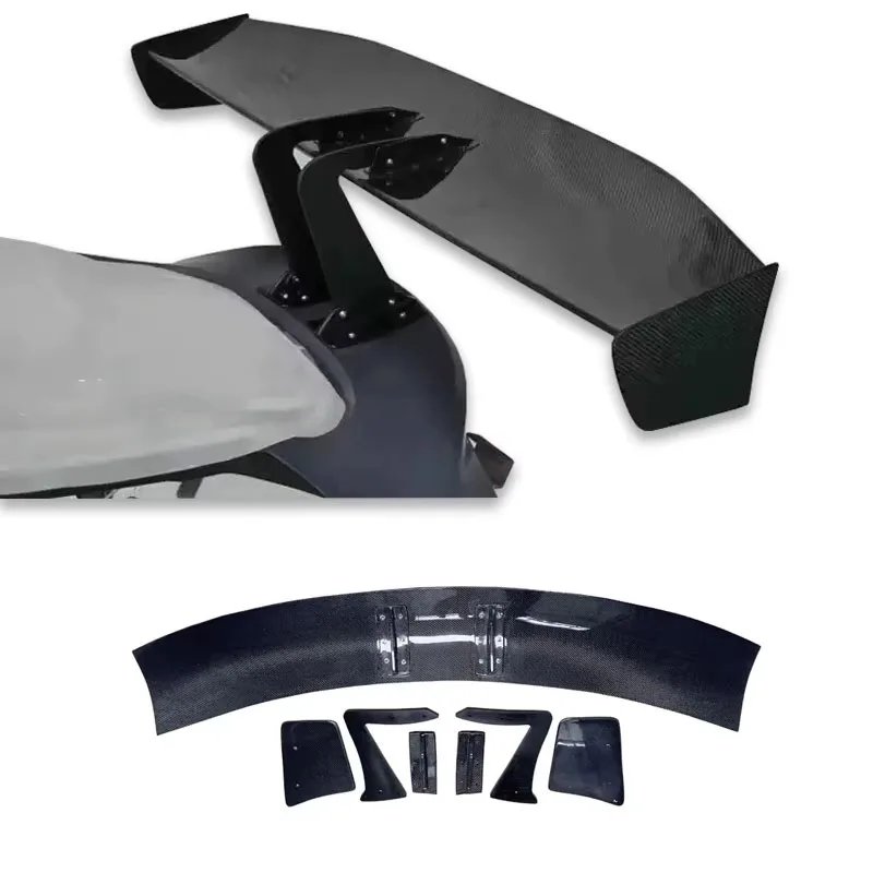 

Body Kit Is Suitable for Toyota supra Bull Demon King A90 A91 Upgraded Carbon Fiber Tail Wing Fixed air Spoiler