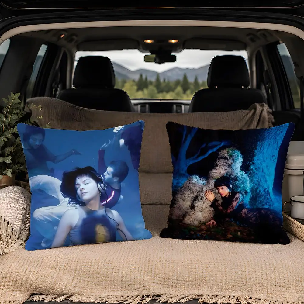 THE M-MARIAS SUBMARINE Band Cushion Cover 1pc Square Throw Pillow Cover Soft Fabric Removable Washable Couch Bed Chair