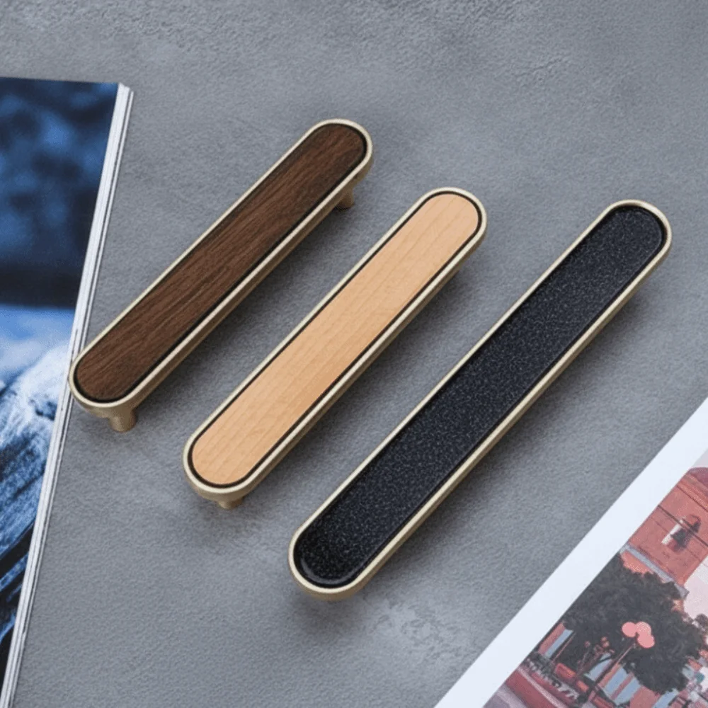 Gold Finish Cabinet Handle Pink Black Zinc Alloy Drawer Handle New Zealand Pearl Shell Brass Polychrome Shell Drawer Pull