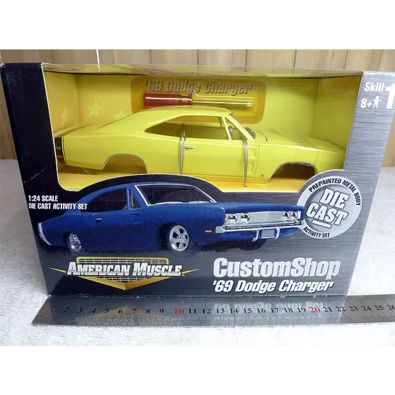 

Diecast ERTL 1:24 Scale Dodge Charger Alloy Car Assembly Model Collectible Toy Gift Souvenir Display