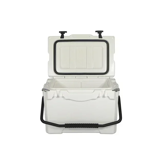 Picnic Ice Portable Insulation Fish Cooler Box With Aluminium Handle Bar