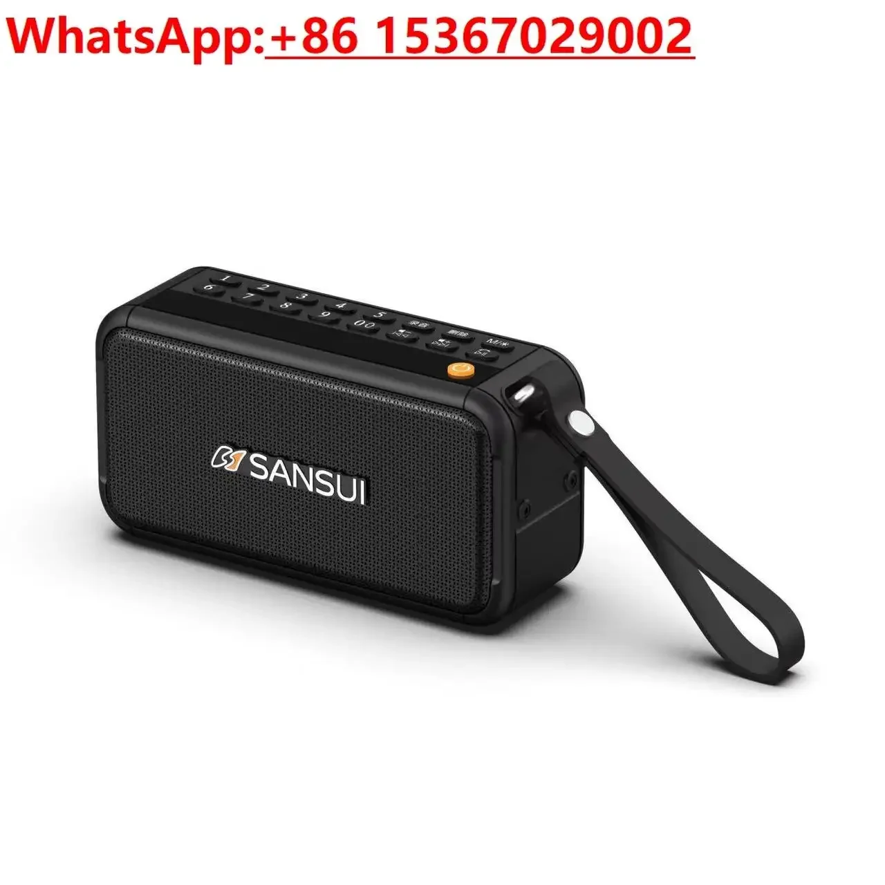 Portable FM radio, Bluetooth plug-in card, U disk, Tai Chi morning exercise speakers, dual speakers, subwoofer