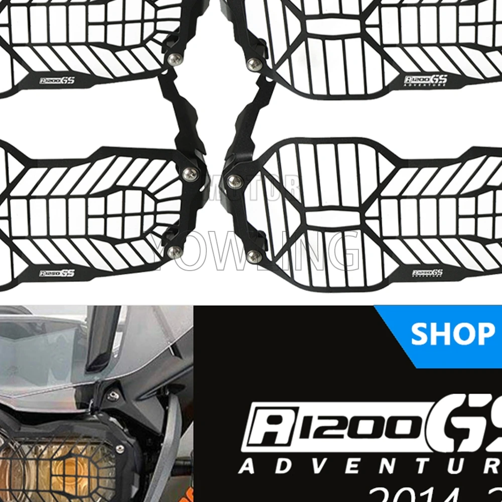

R1250GS R 1250 R1250 GS Adventure 2019~2023 2024 2025 Headlight Guard Protector Cover R1200GS R1200 GS adventure GSA 2013-2019