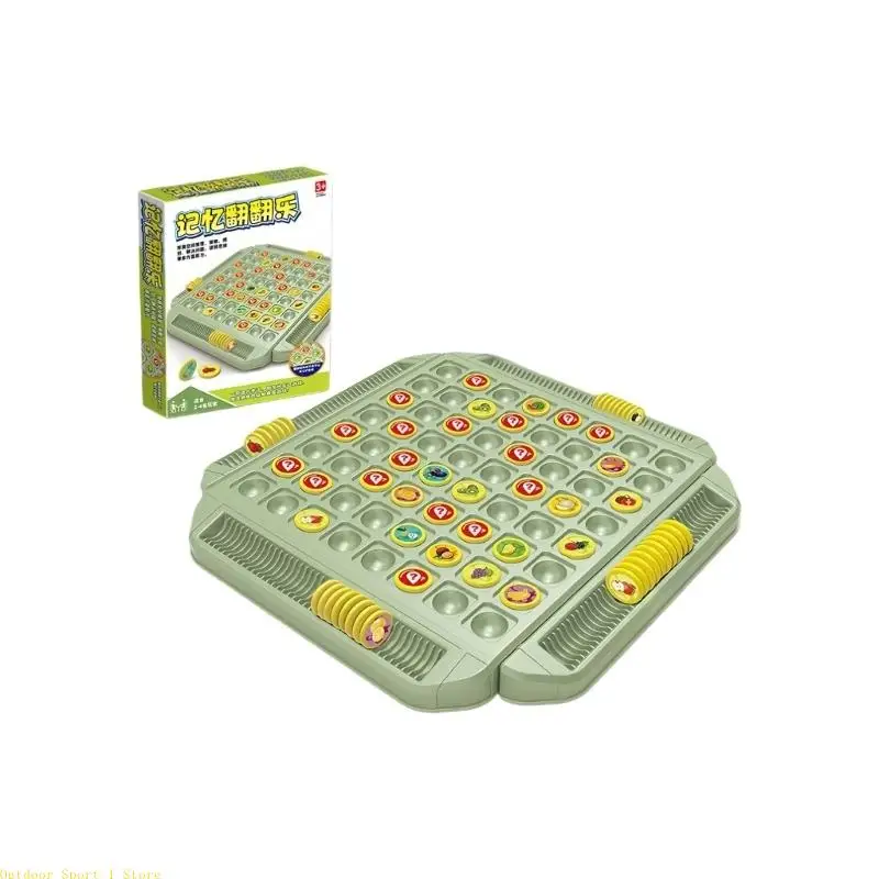 A0KA Colorful Color Card Game Travel Friendly Tabletop Toy Compacts Size For Family And Memory Improvement
