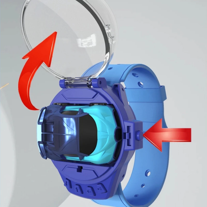 2.4G Kids Watch RC Car Alloy Mini Remote Control Racing Toy for Boys Birthday Gift Children Present