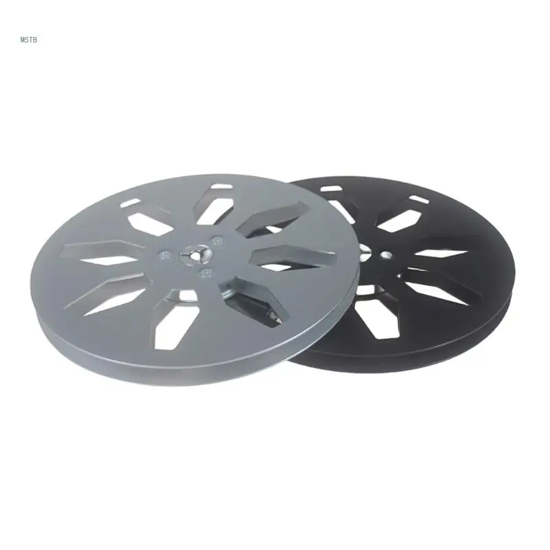 

Aluminum Alloy 8 Hole Universal Opening Machine Part Sound Tape Empty Reel 1/4 Dropship